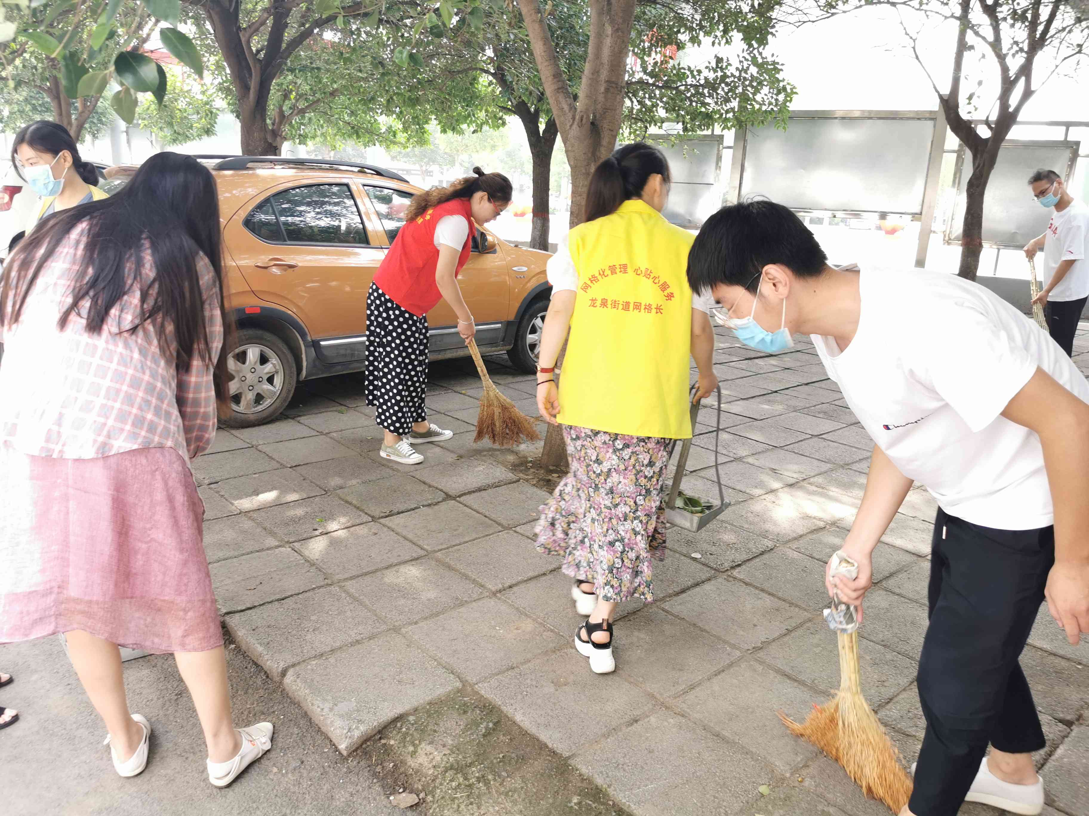 龙泉苑社区双报到活动